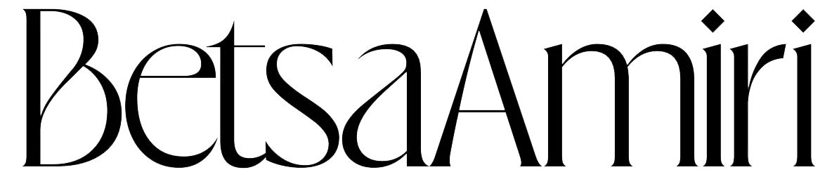 BetsaAmiri Black Logo