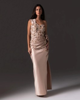 ALTHEA BEIGE NIGHT DRESS
