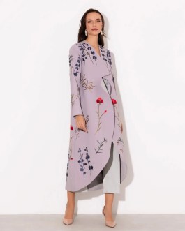 BOTANICA ABAYA HAND MADE EMBROIDERY