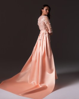 PETALINE PEACH NIGHT DRESS