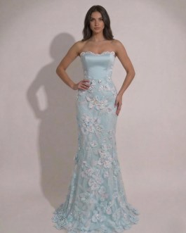 BLUE ORCHID Night Dress