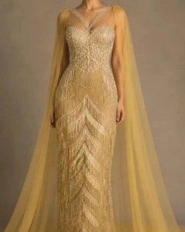AMBER EVENING DRESS