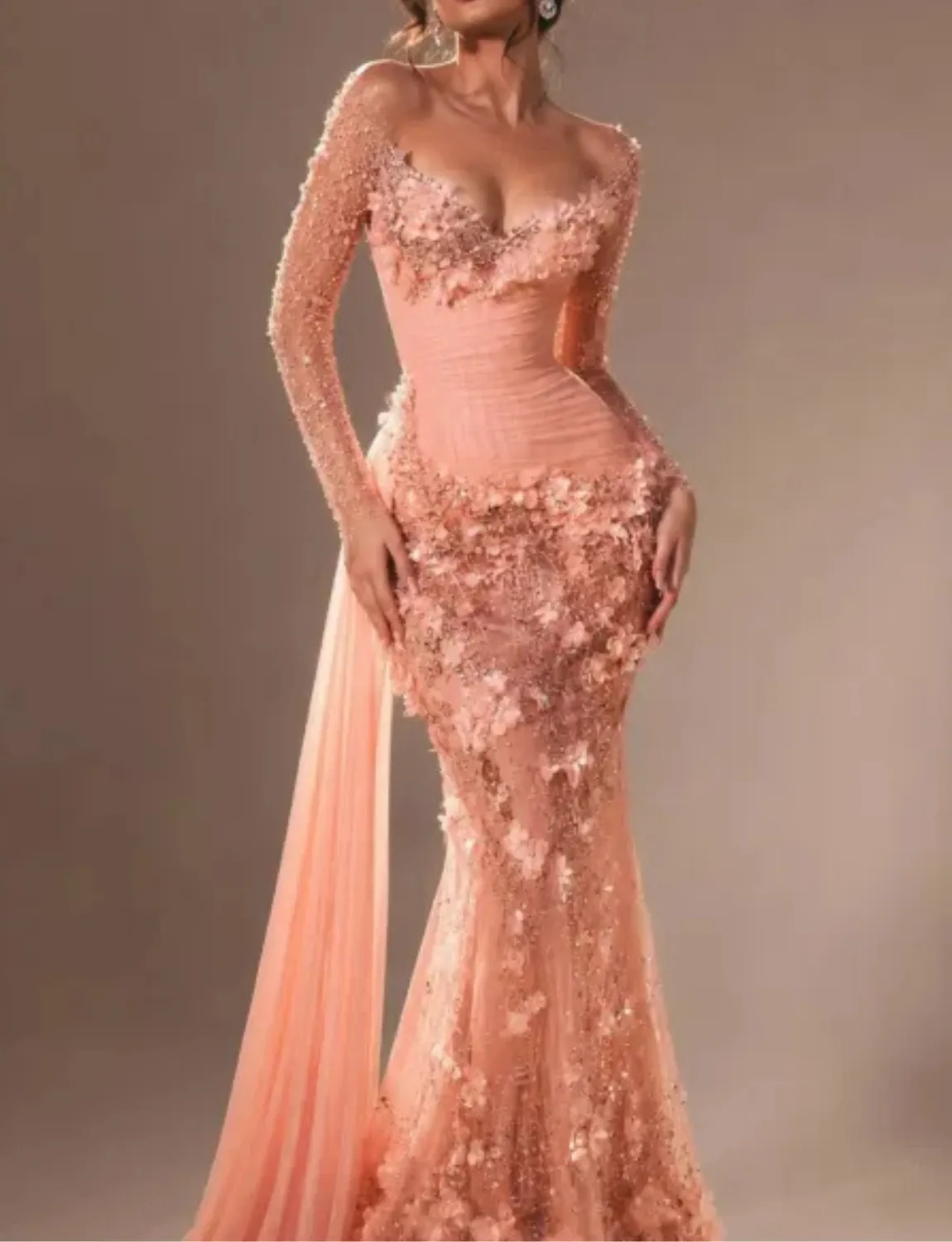 BLOSSOM EVENING DRESS