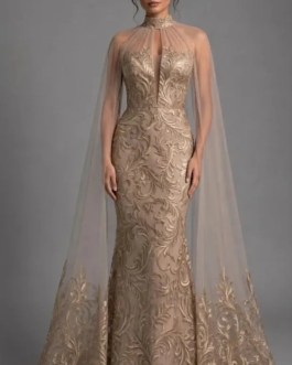 OPALINE EVENING DRESS