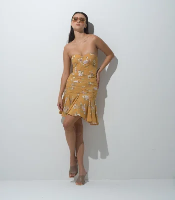 Front View Casual Dress CD118 Betsa Amiri