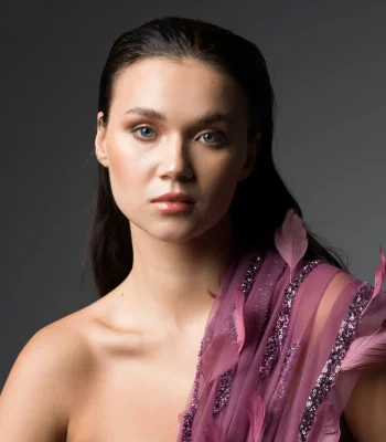 Close-up View Nightdress ND113 Betsa Amiri